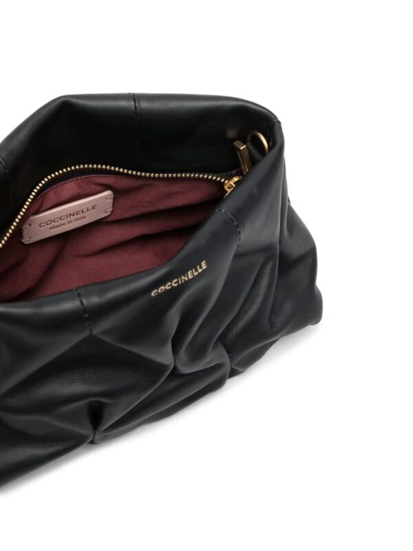Coccinelle  Goodie ruched crossbody bag - Image 4