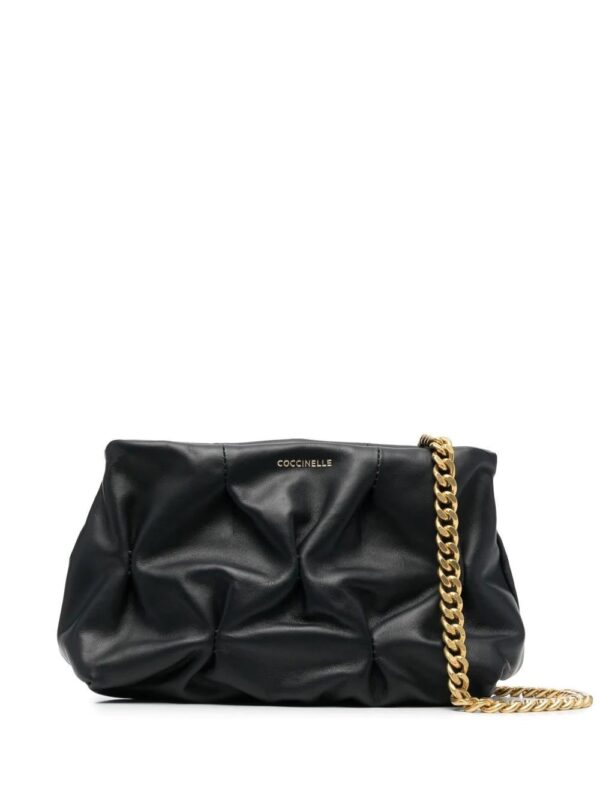 Coccinelle  Goodie ruched crossbody bag