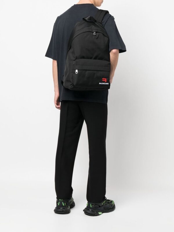 Balenciaga Explorer logo-embroidered backpack - Image 2