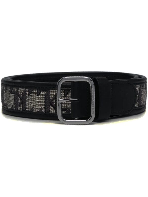 Karl Lagerfeld  K/Monogram jacquard belt