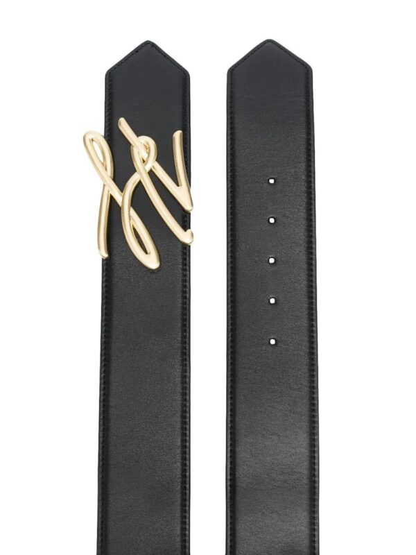 Karl Lagerfeld  K/Autograph leather belt - Image 2