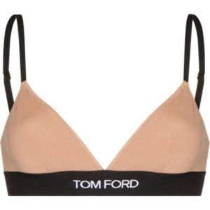 TOM FORD  logo-underband triangle bra
