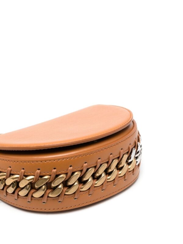 Stella McCartney small Frayme flap shoulder bag - Image 4