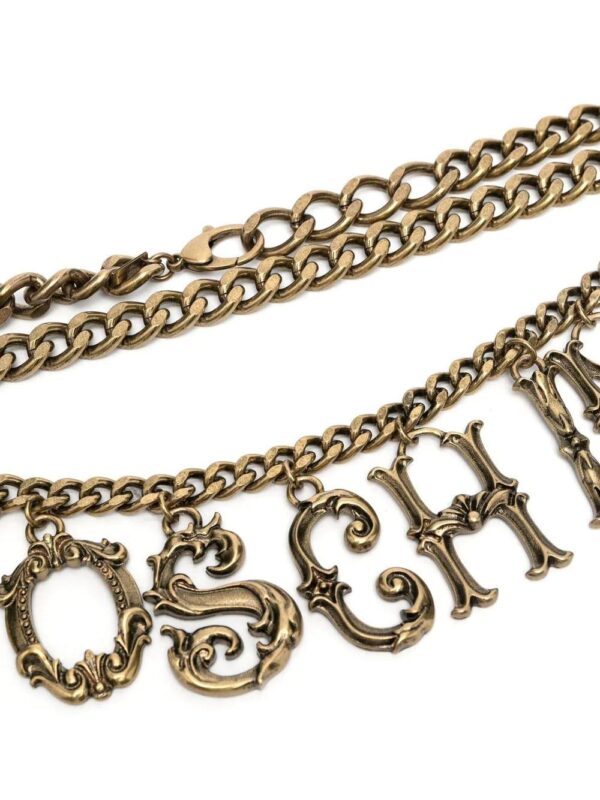 Moschino  logo-plaque belt - Image 2