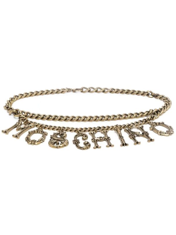 Moschino  logo-plaque belt