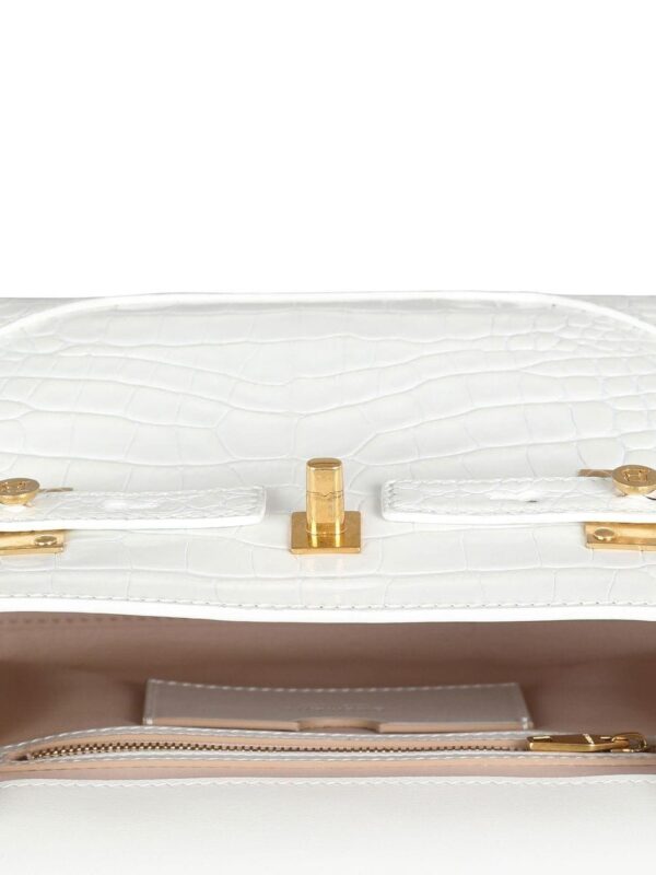 Balmain B-Buzz crocodile-embossed shoulder bag - Image 5