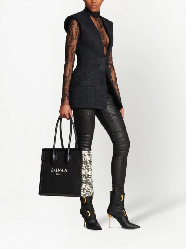 Balmain  B-Army 42 canvas tote bag - Image 2