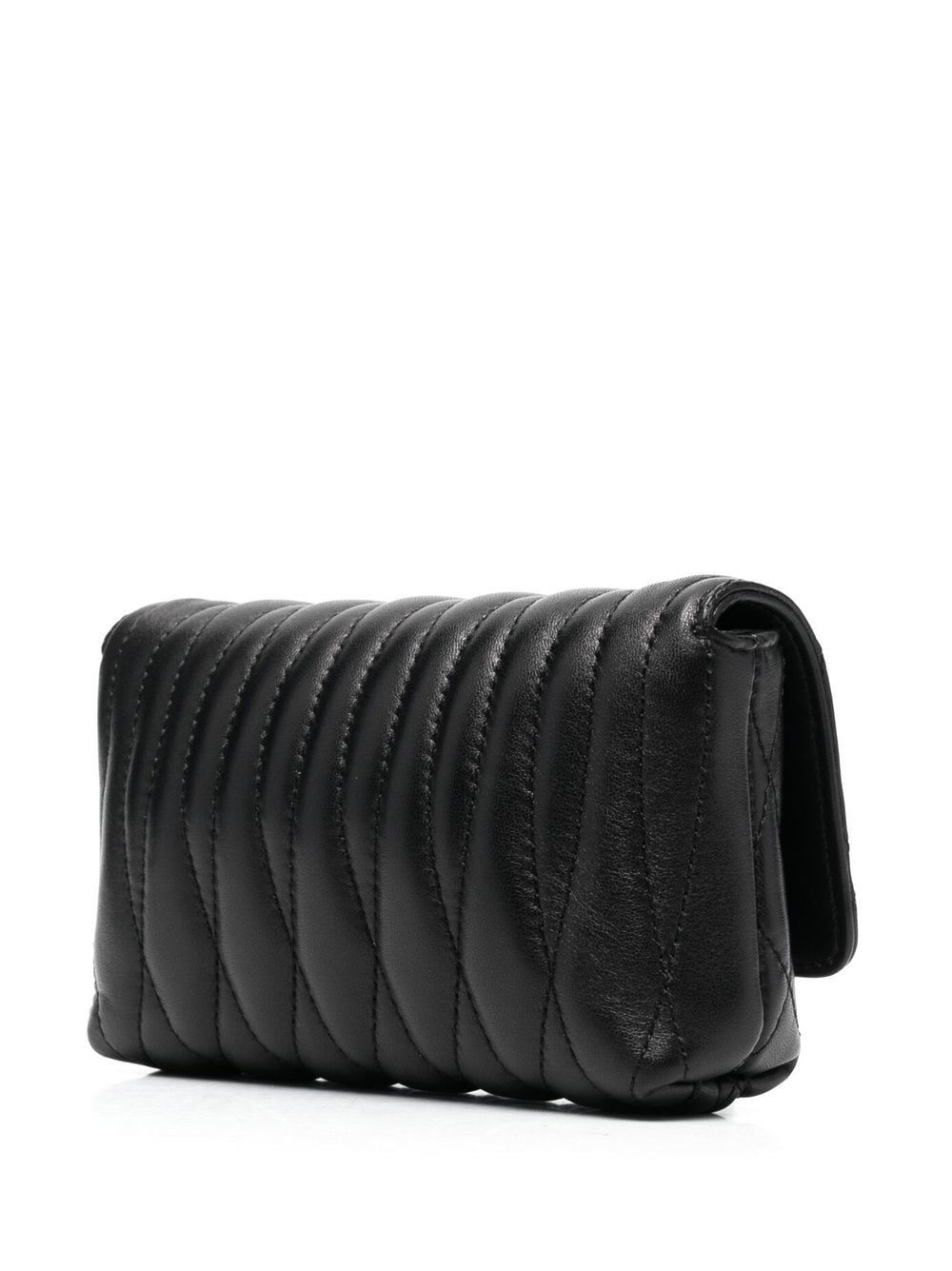 Lanvin embossed-finish leather shoulder bag - Image 3