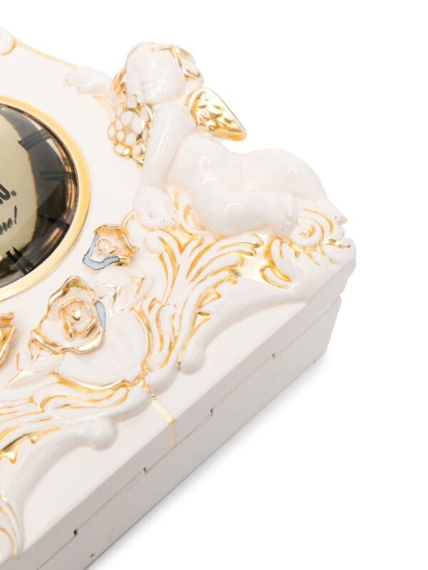 Moschino clock sculpted clutch - Image 4