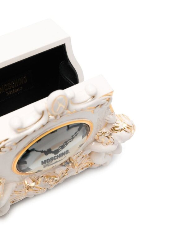 Moschino clock sculpted clutch - Image 5