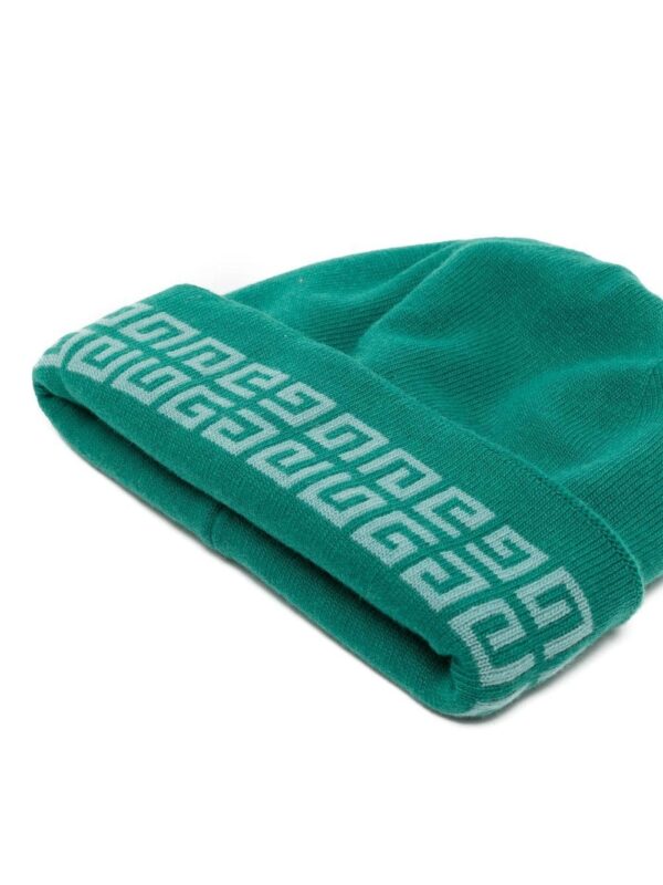 Givenchy embroidered-logo knitted beanie - Image 2