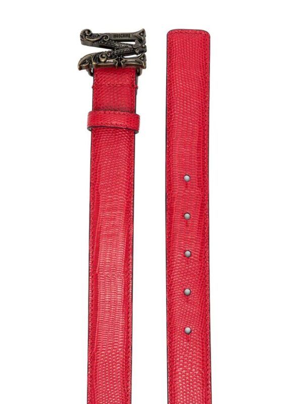 Moschino  logo-buckle fastening belt - Image 2