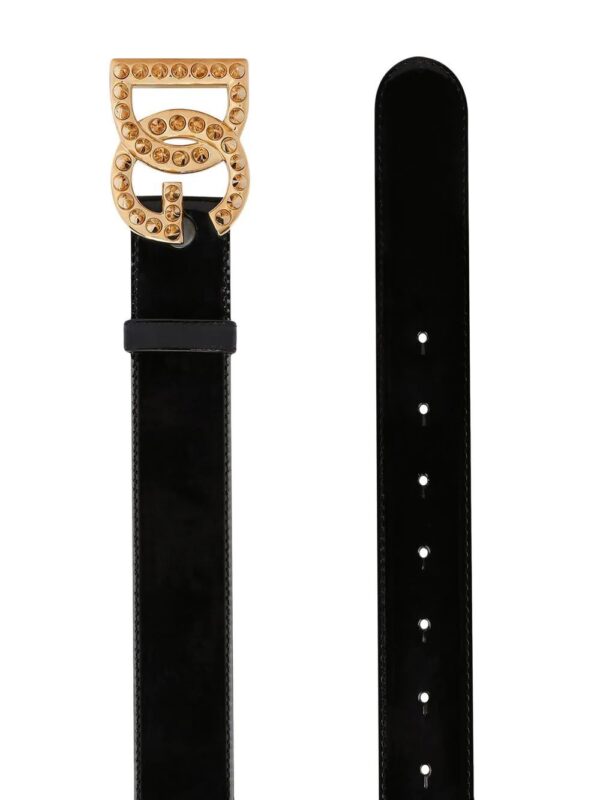 Dolce & Gabbana  studded DG-buckle belt - Image 2