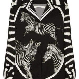 Dolce & Gabbana  zebra print long-sleeved shirt