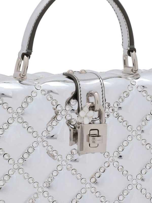 Dolce & Gabbana Dolce Box rhinestone-embellished top-handle bag - Image 5