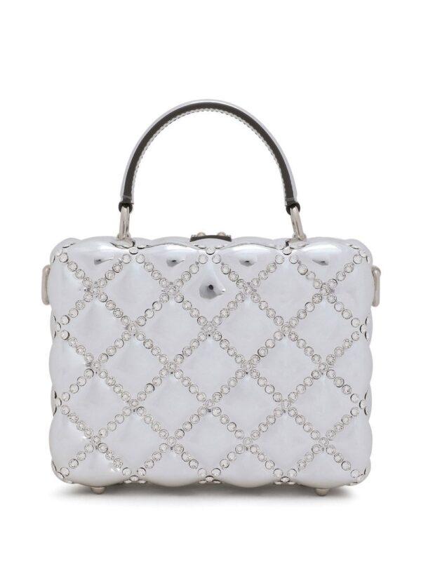 Dolce & Gabbana Dolce Box rhinestone-embellished top-handle bag - Image 3