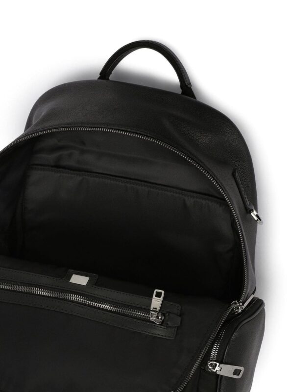 Dolce & Gabbana multi-pocket logo-plaque backpack - Image 3