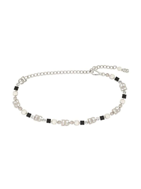 Dolce & Gabbana  rhinestone and DG logo belt - Image 3