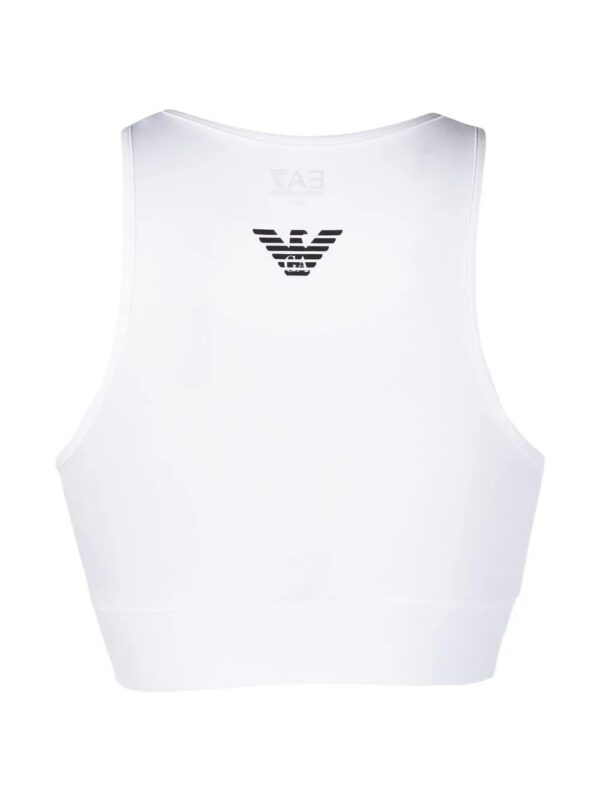 Ea7 Emporio Armani  logo print sports bra - Image 2