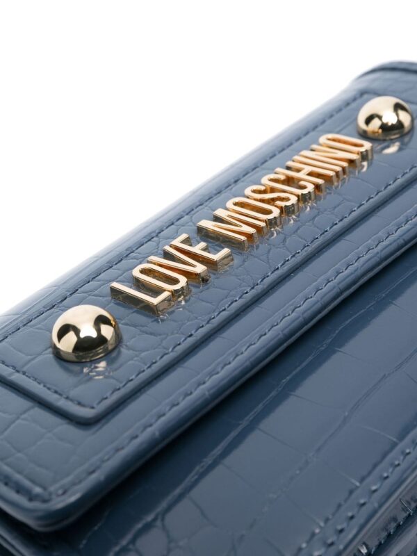 Love Moschino logo-detail crossbody bag - Image 4
