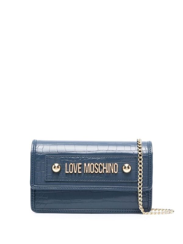 Love Moschino logo-detail crossbody bag