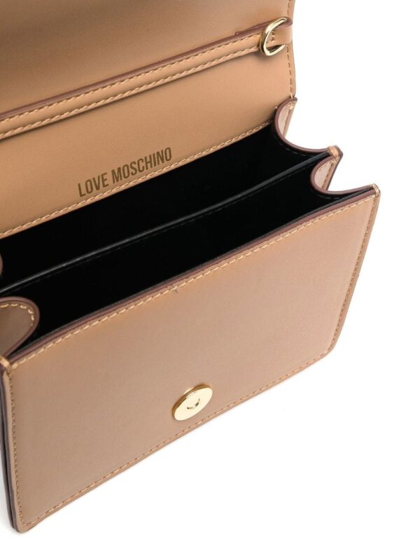 Love Moschino logo-plaque crossbody-bag - Image 4