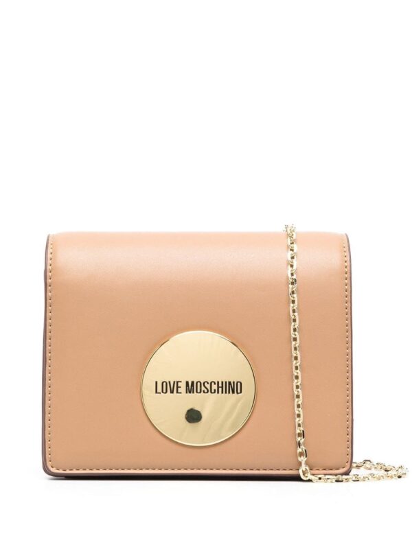 Love Moschino logo-plaque crossbody-bag