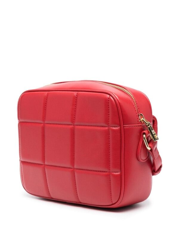 Love Moschino engraved-logo quilted crossbody bag - Image 3