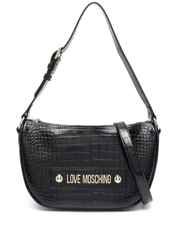 Love Moschino faux-leather shoulder-bag
