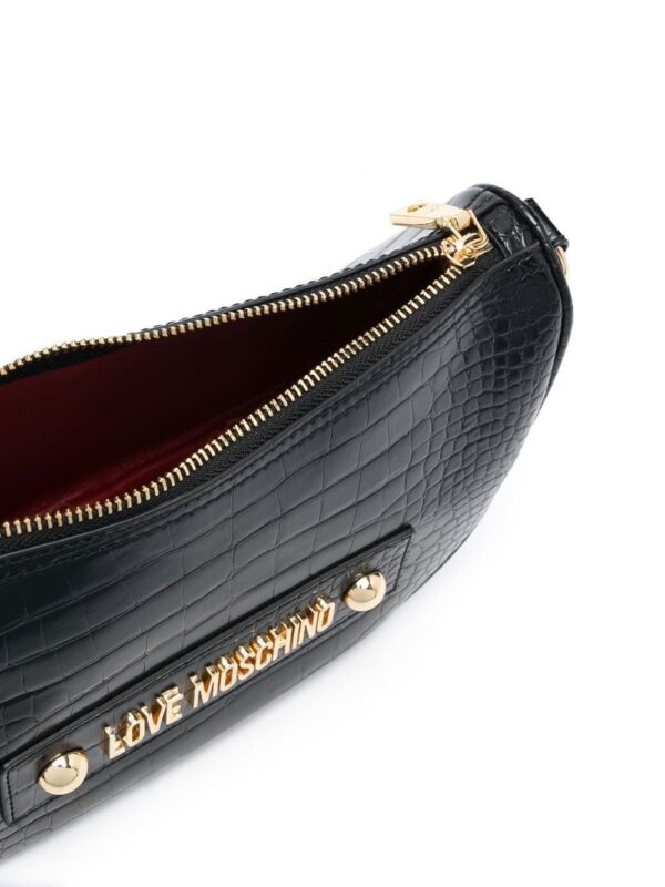 Love Moschino faux-leather shoulder-bag - Image 5