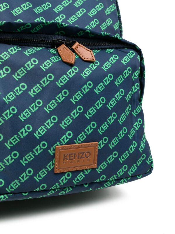 Kenzo logo-print backpack - Image 4