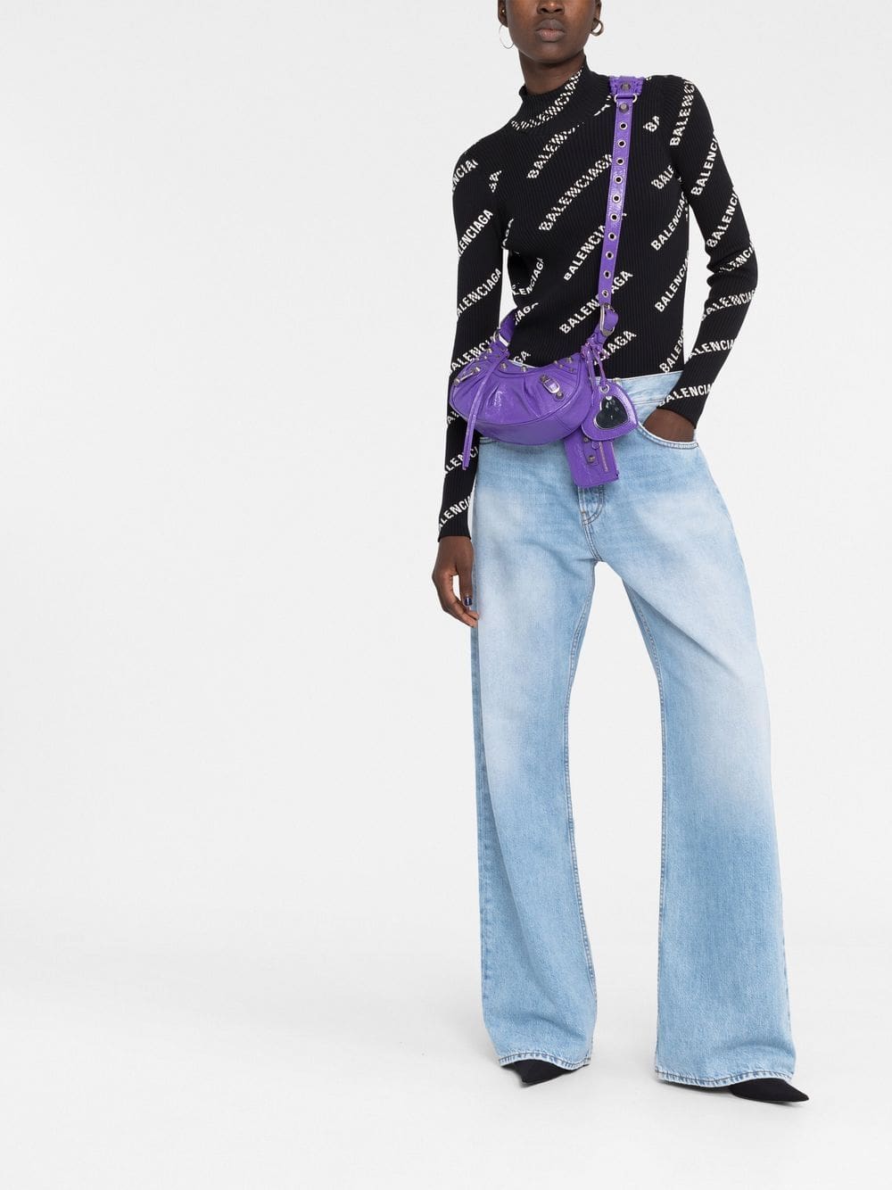 Balenciaga Le Cagole XS leather shoulder bag - Image 2