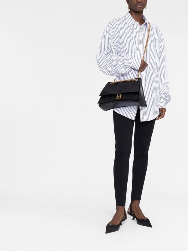 Balenciaga medium Crush chain-strap shoulder bag - Image 2