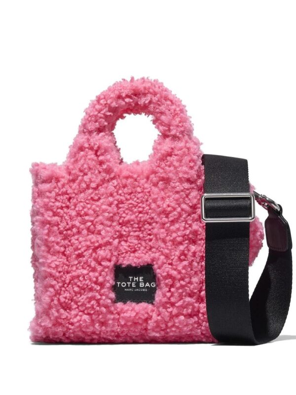 Marc Jacobs micro The Tote faux-shearling bag