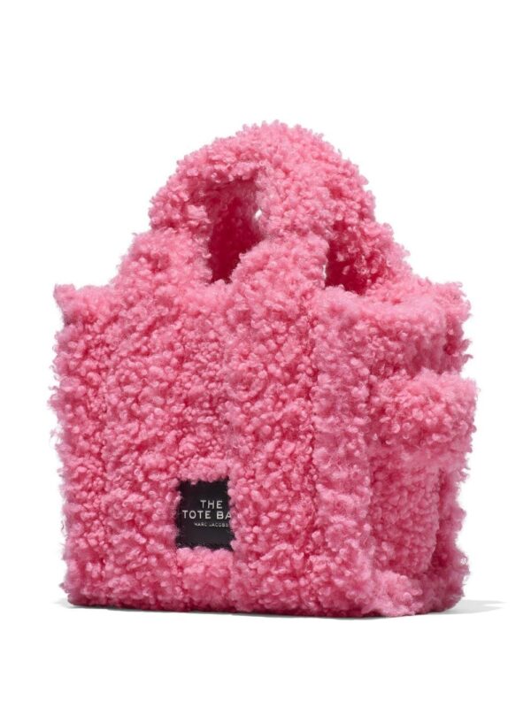 Marc Jacobs micro The Tote faux-shearling bag - Image 3