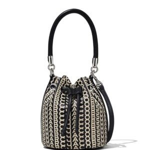 Marc Jacobs The Monogram Leather Mini Bucket bag