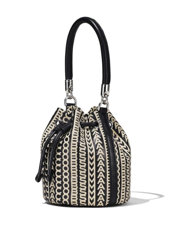 Marc Jacobs The Monogram Leather Mini Bucket bag - Image 4