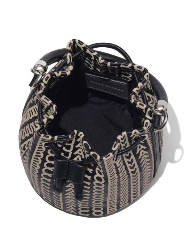 Marc Jacobs The Monogram Leather Mini Bucket bag - Image 5