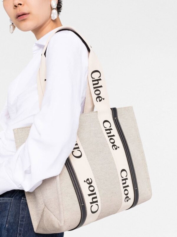 Chloé Woody tote bag - Image 3
