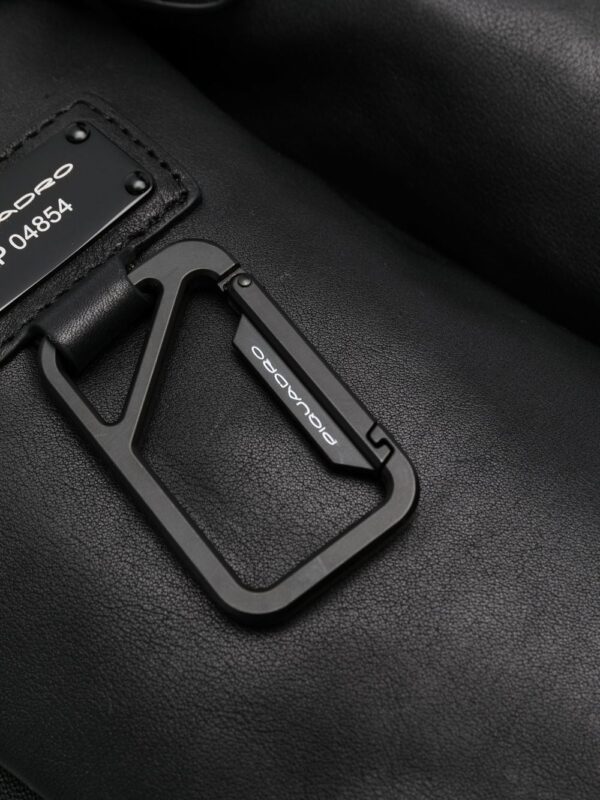 PIQUADRO logo-plaque detail backpack - Image 5