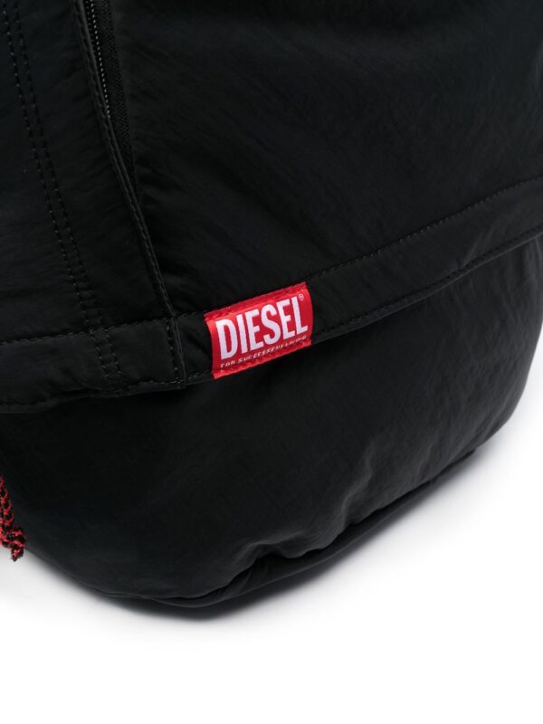 Diesel Race logo-patch backpack - Image 4