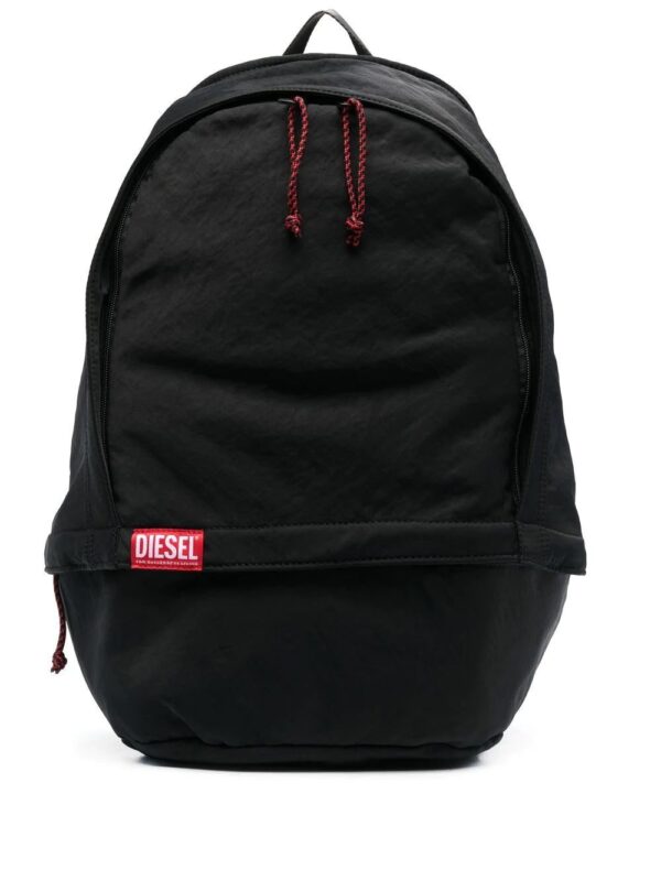 Diesel Race logo-patch backpack