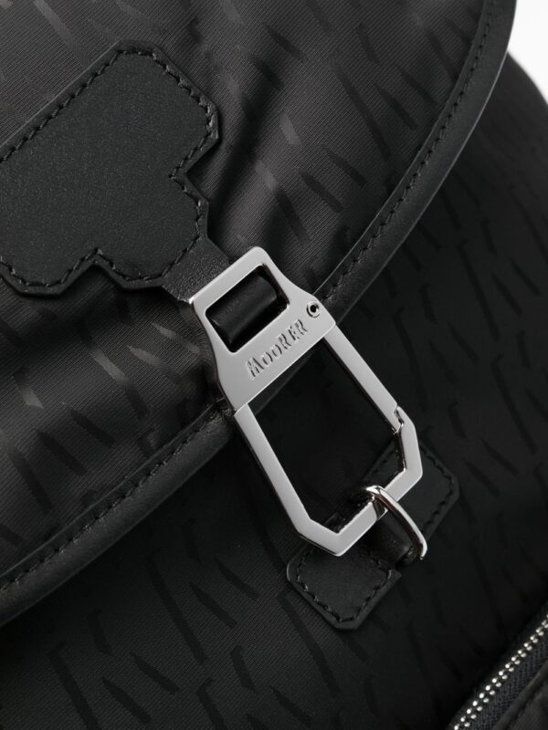 Moorer monogram-print multi-pocket backpack - Image 4