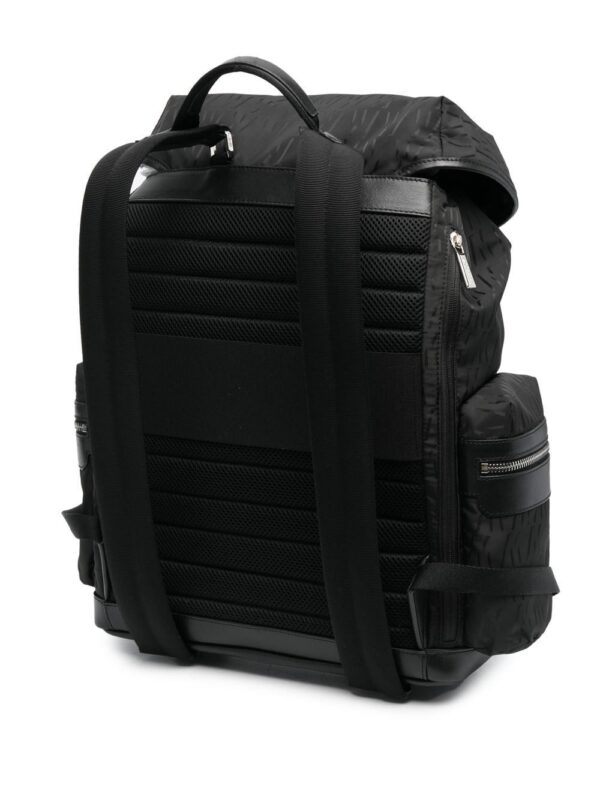 Moorer monogram-print multi-pocket backpack - Image 3