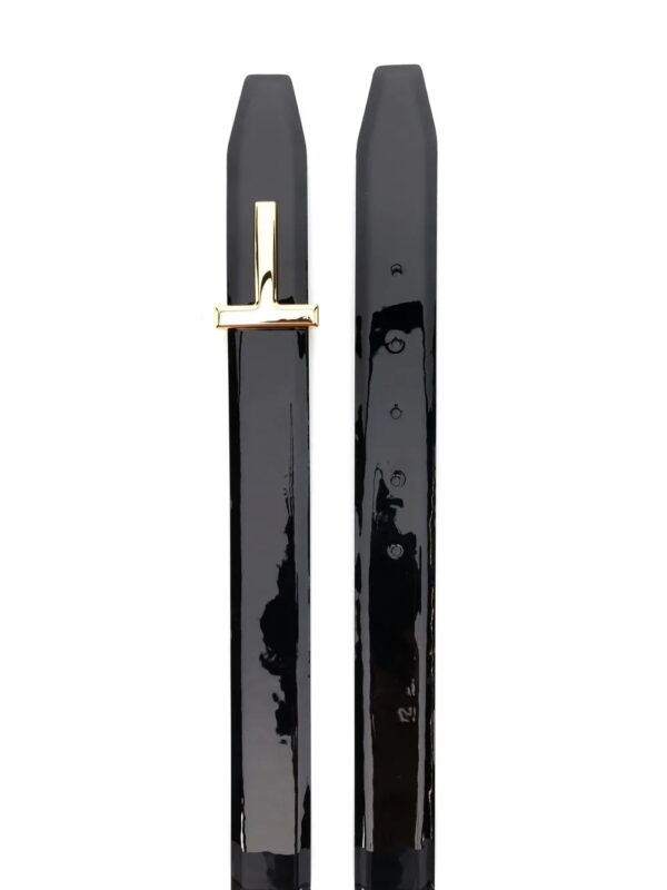 TOM FORD  T logo-buckle reversible belt - Image 2