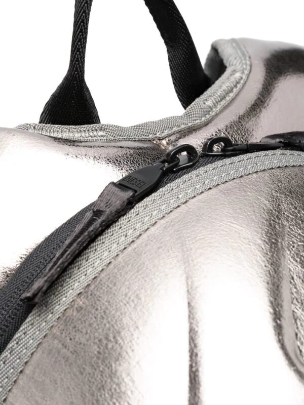 Diesel chrome round backpack - Image 4