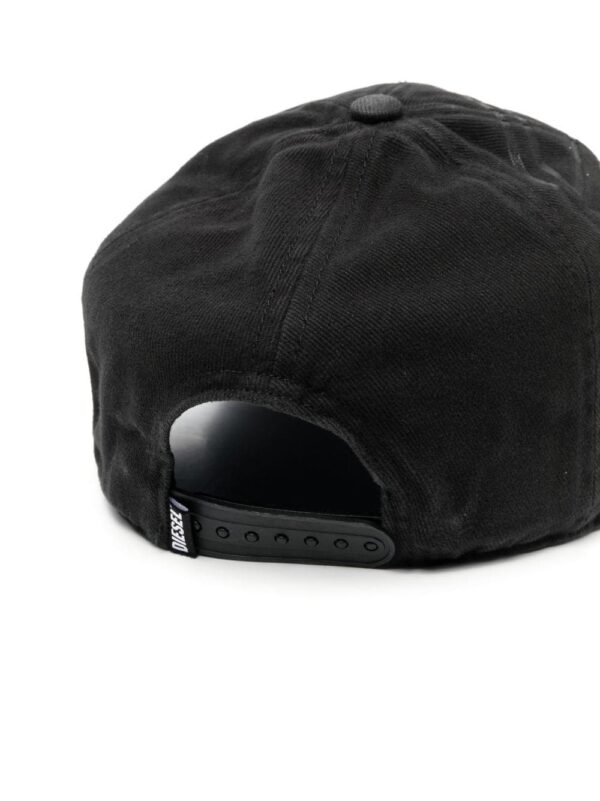 Diesel C-Colm-Sten logo-print cap - Image 2