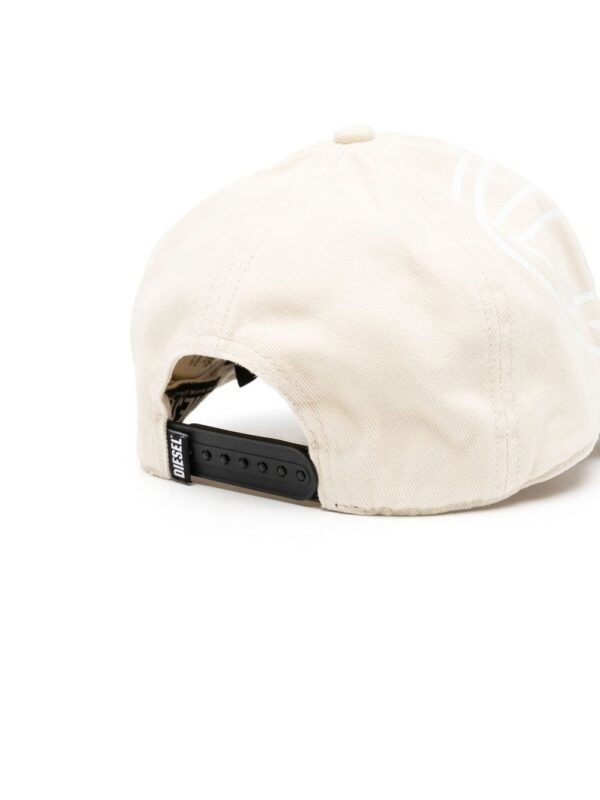 Diesel C-Colm-Sten logo-print cap - Image 2