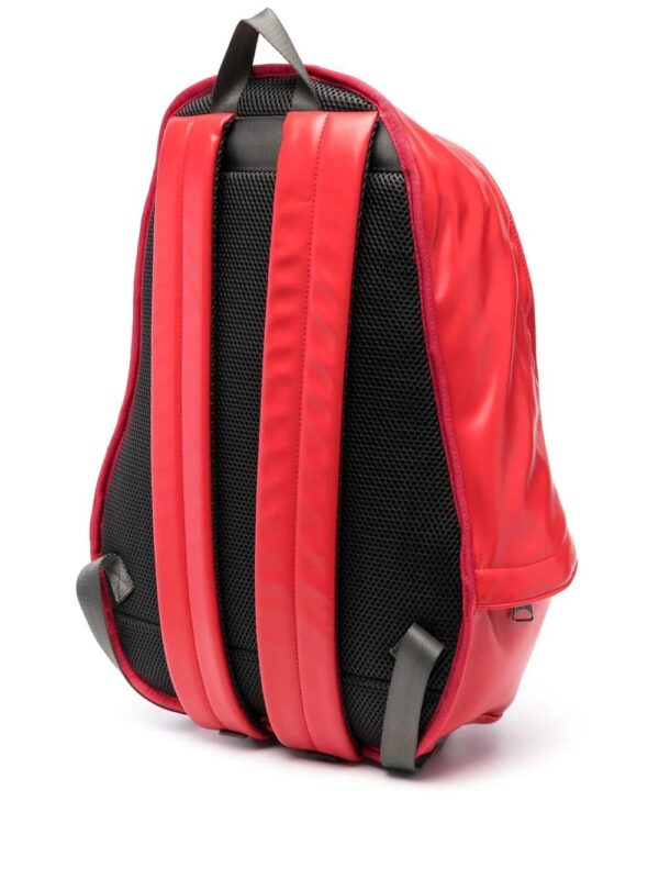 Diesel logo faux leather backpack - Image 3