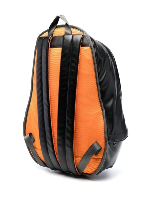 Diesel logo faux-leather backpack - Image 3